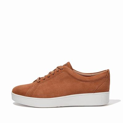 Fitflop Rally Suede - Sneaker Damen - HellBraun (SZU465827)